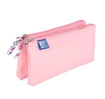 Penar 2 zip Floral Pastel,roz