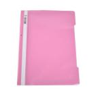 Műanyag sínes mappa Noki világos rózsaszín