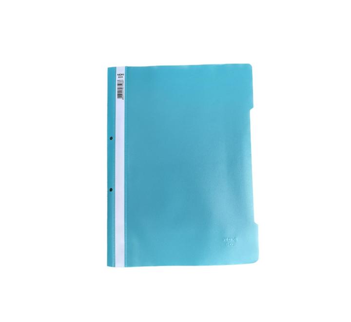 Műanyag sínes mappa Noki türkiz