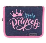 Tolltartó berendezetlen,1 cipzárral,2 klapnis,Jeans Princess