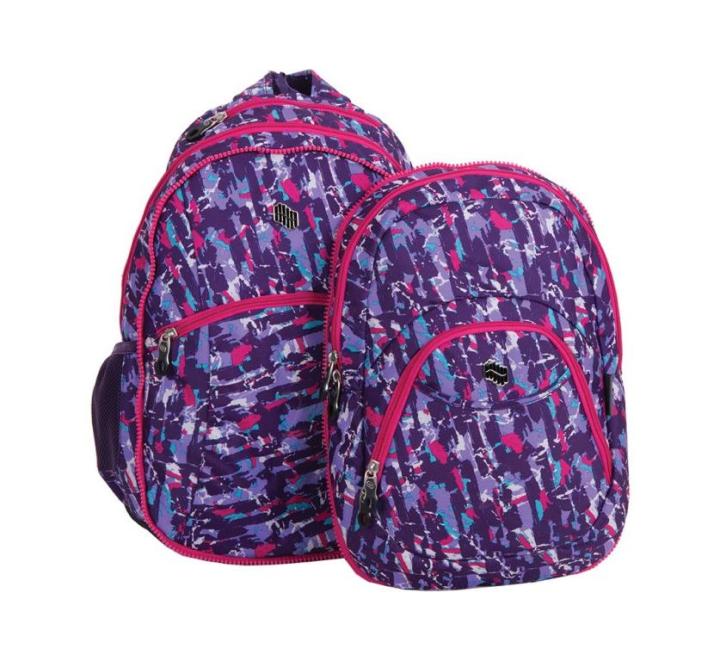 Iskolatáska Pulse 2 in 1 Teens Purple Collision