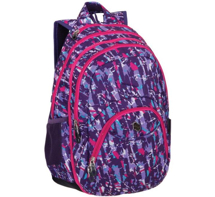 Iskolatáska Pulse 2 in 1 Teens Purple Collision