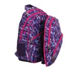 Iskolatáska Pulse 2 in 1 Teens Purple Collision