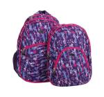 Iskolatáska Pulse 2 in 1 Teens Purple Collision