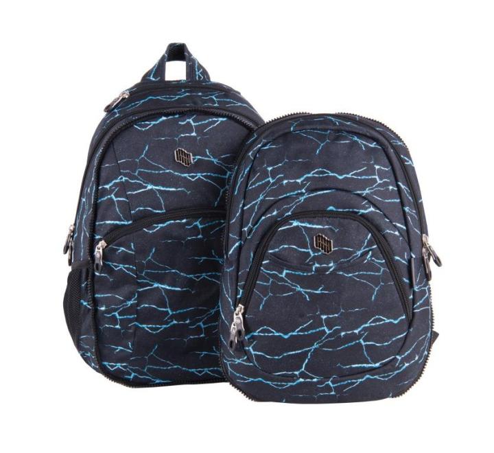 Iskolatáska Pulse 2 in 1 Teens Blue Lava