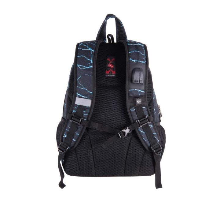 Iskolatáska Pulse 2 in 1 Teens Blue Lava