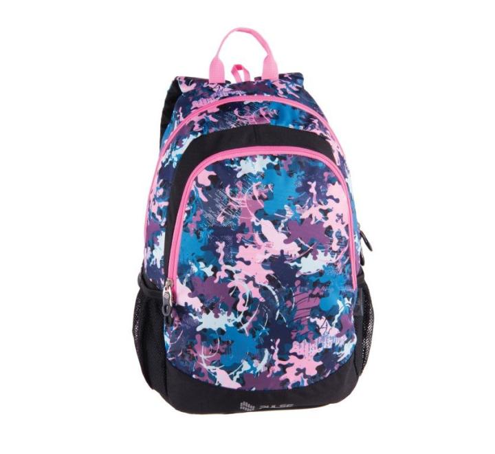 Iskolatáska Pulse Cots Pink Puzzle