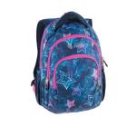 Iskolatáska Pulse Teens Blue Stars