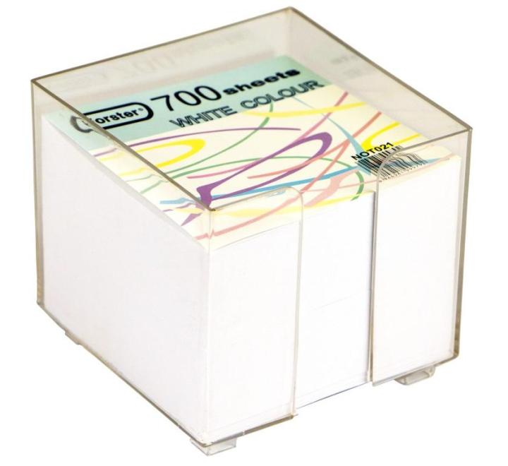 Jegyzettömb betét,tartóval Forster 700 lap