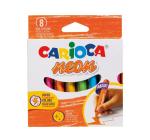 Zsírkréta 8 neon szín Carioca