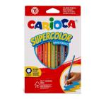Színesceruza 18 szín Carioca Supercolor