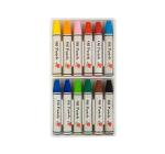 Olajpasztell kréta 12 szín Ico