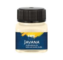 Vopsea pentru textile deschise și închise la culoare Javana, vanilie