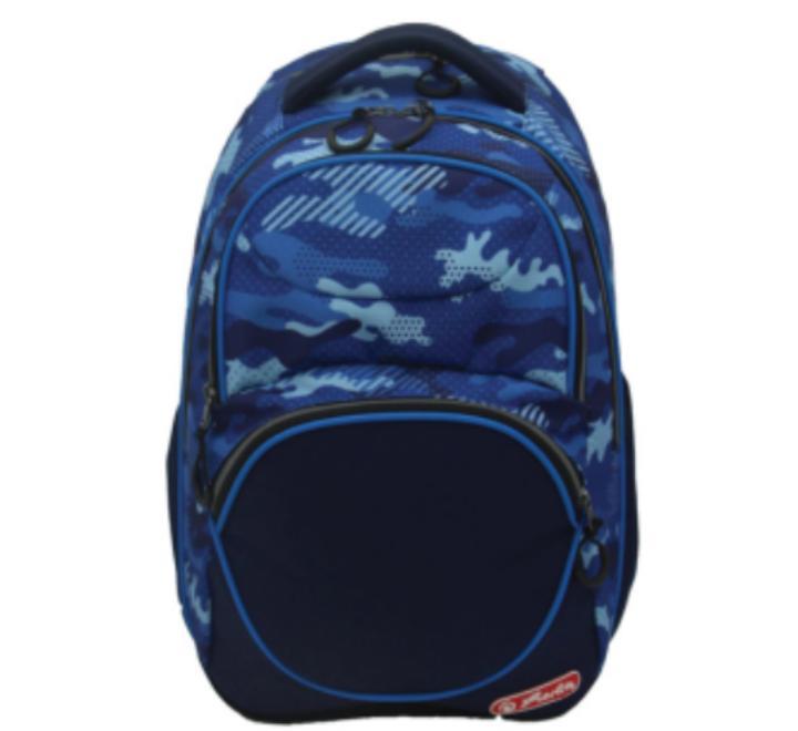 Hátizsák Zipper cube, 43x29x22cm, Blue army