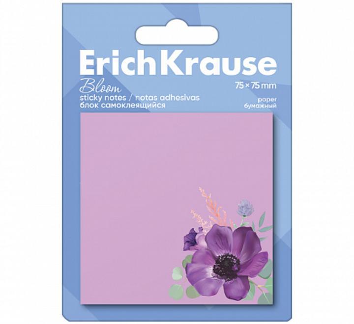 Öntapadós jegyzettömb 75x75mm 50 lap ErichKrause Bloom