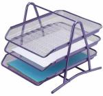 Irattálca 3 részes Mesh lila