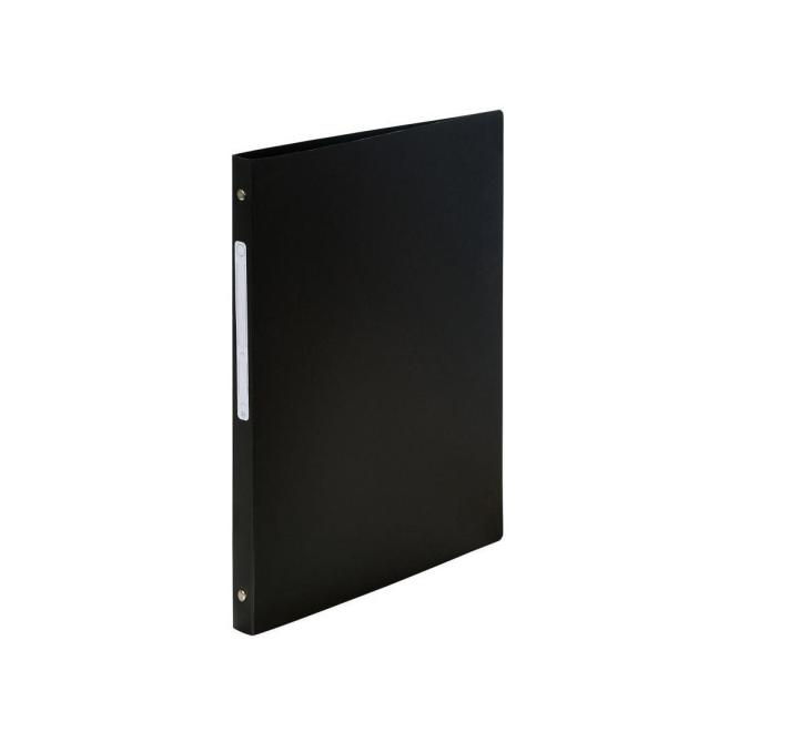 Mechanikus füzet A4 4 gyűrűs 15/20mm fekete Exacompta