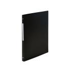 Mechanikus füzet A4 4 gyűrűs 15/20mm fekete Exacompta