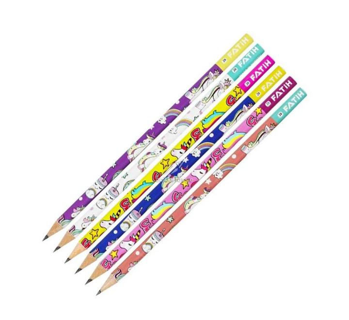 Fekete ceruza Unicorn Fatih