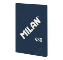 Füzet A4 48 lapos vonalas Cusut Milan kék