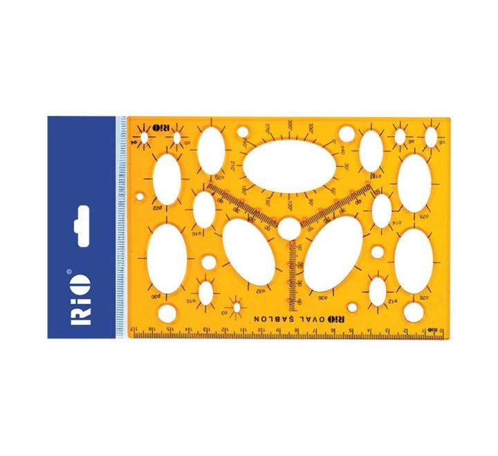 Sablon 17 cm ovális Rio