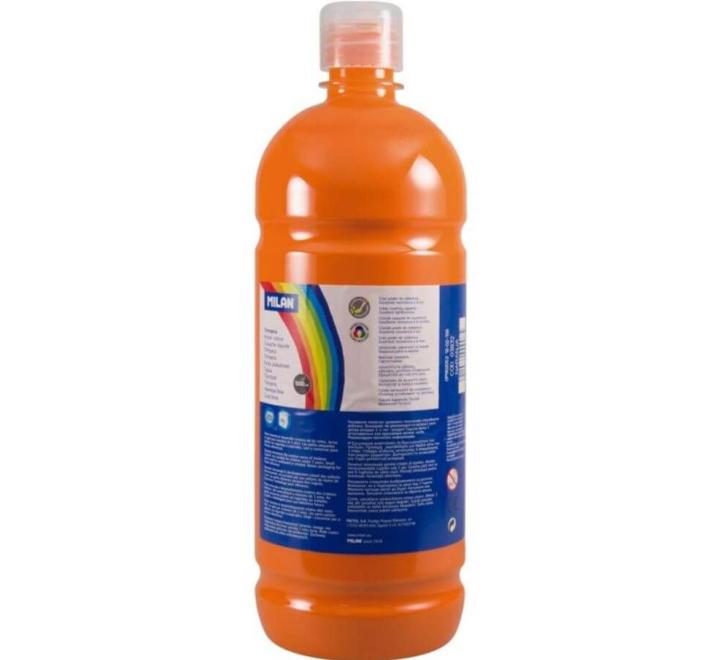 Tempera 1000ml narancssárga Milan