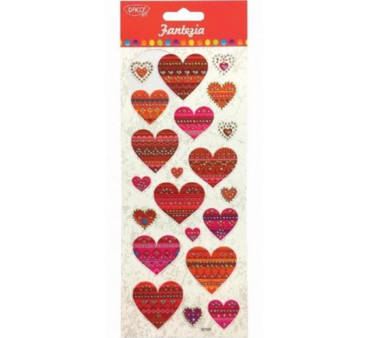 Matricák-AB055 Szivek