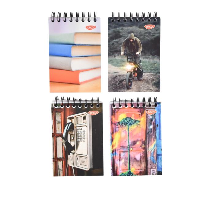 Notesz A7 80 lap spirálos BN780DR