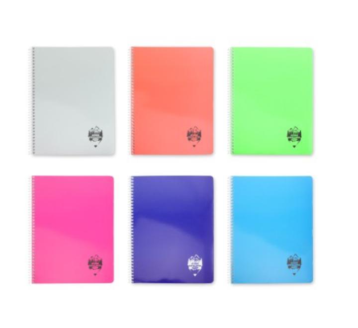 Füzet A4 120 lap spirálos kockas Daco