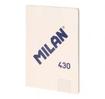 Caiet A4 48 file patratele Cusut Milan bej