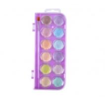 Acuarele tip pastila,pastel 12 culori,mov