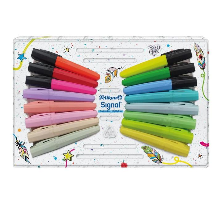 Szövegkiemelő Signal szett 16 szin