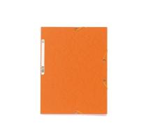 Irattartó mappa karton gumival 400g narancssárga Exacompta