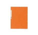 Irattartó mappa karton gumival 400g narancssárga Exacompta
