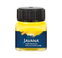 Vopsea pentru textile deschise și închise la culoare Javana, galben