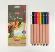 Színes ceruza 12 szín Nature Daco