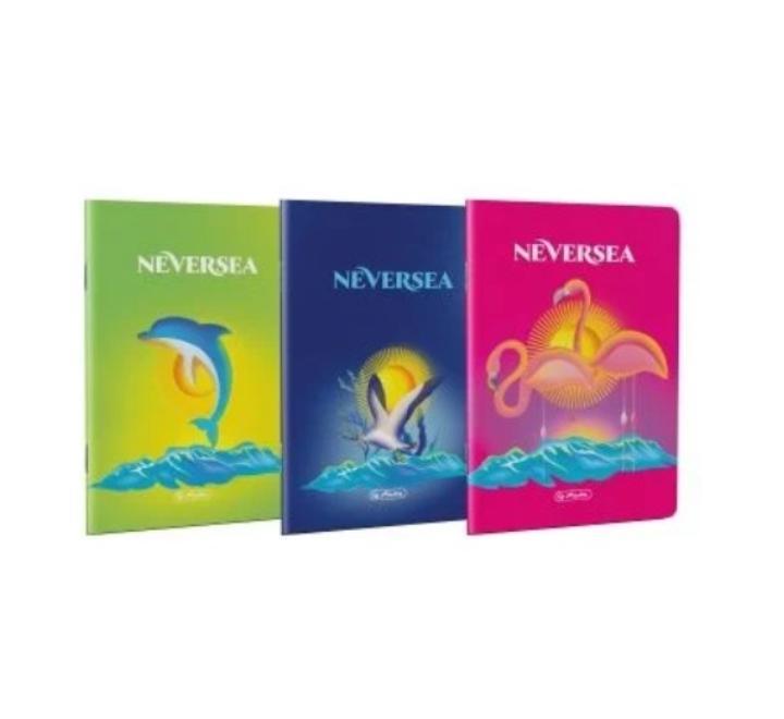 Füzet A5, 48 lap, kockás,Neversea