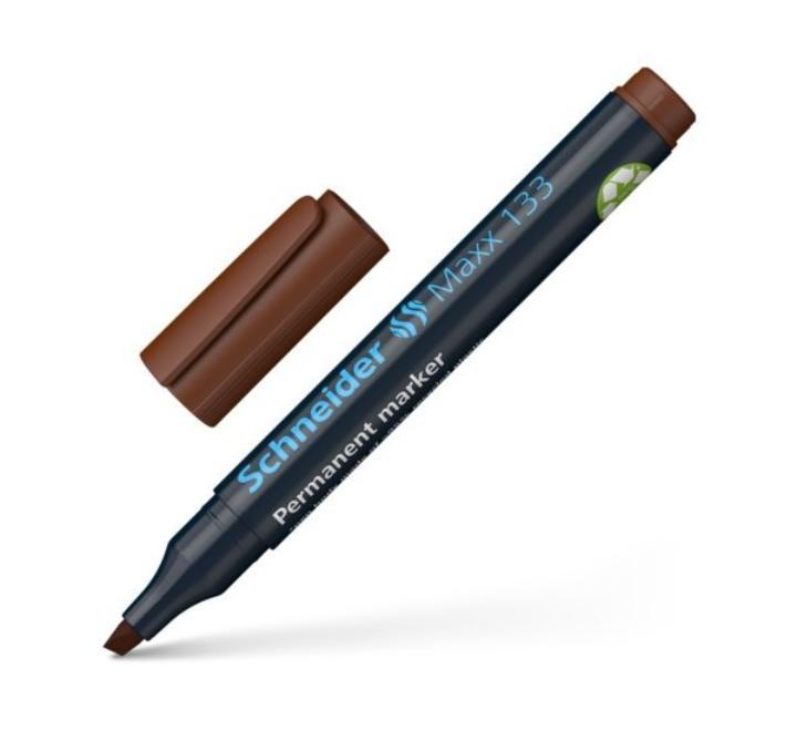 Permanens marker Maxx 133 Schneider barna