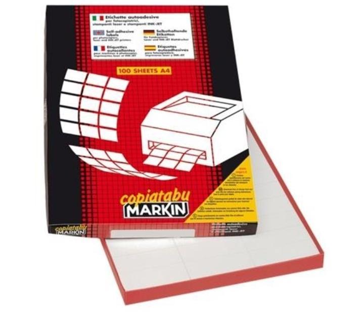 Öntapadós címke 8/A4 105x74mm