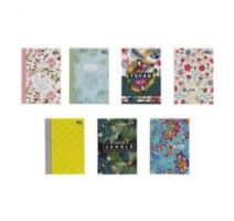 Jegyzetfüzet A6 96 oldal, különböző modellek Educa kockás