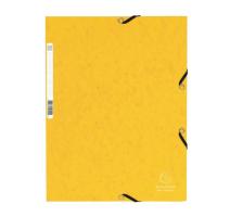 Mapa carton cu elastic Exacompta galben