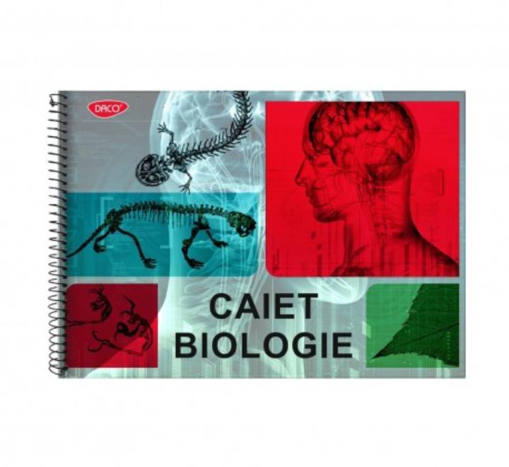 Biologia füzet A4 24 lap spirálos