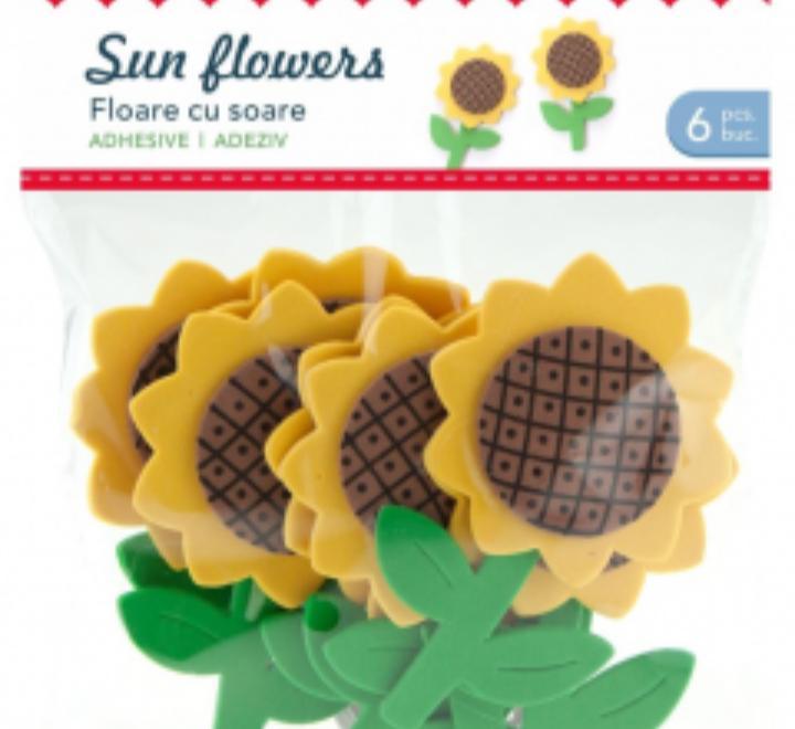 Craft kézműves kiegészítők - Napraforgó virág