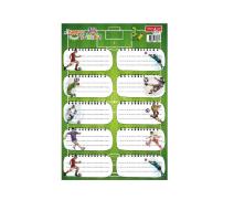 Iskolai címkék 30/szett  FOTBAL