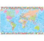 Asztalvédő Európa térképe