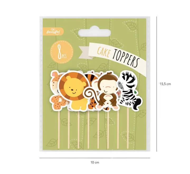 Accesorii Craft - Cake Toppers Safari