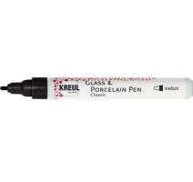 Markere pentru sticlă și porțelan Kreul Classic negru