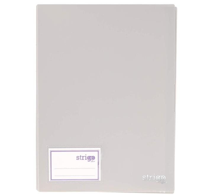 Irattartó PP A4 30 fólia, szürke